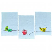 TRIO DE PANOS DE PRATO